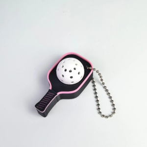 Personalized Pickleball Clicker Keychain Custom Name 3D Printed Fidget Pickleball Gift & Souveni