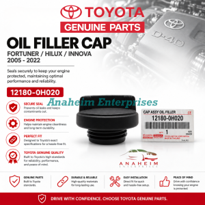 Toyota Fortuner 2005 - 2022 Hilux 2005 - 2022 Innova 2005 - 2022 Oil Filler Cap - 12180-0H020