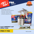 Spray Gun H&L F75S Tabung Bawah 750cc Spray Semprot Cat Angin Komresor Alat Semprot Cat Air / Cat Minyak / Paint Brush / Cat Duco. 