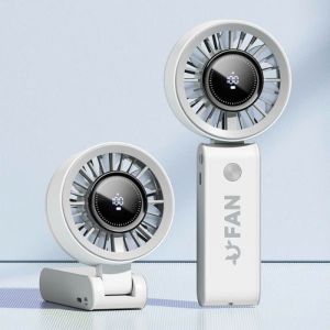 Phiên bản quạt thông minh mới nhất 2025 dung lượng pin 5000mAh hiển thị kỹ thuật số tiện lợi K78
