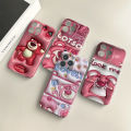 Hontinga All-inclusive Film Casing For infinix Hot 12 Play 11 10 Play Hot 9 Play Note 12 G96 Smart 6 Case Korean film Phone Case Cartoon Lotso Bear Back Casing lens Protector Design Hard Cases Shockproof Shell Full Cover Casing For Girls. 