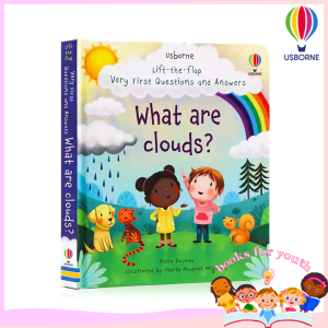 USBORNE Very 1st Q&A "What Are Clouds?" [Lift-the-Flap][Board Book]