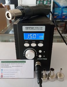 SMD REWORK "Hot Air" Station set HANSTAR 858LCD ESD safe Digital Display for Electronics Repair & Professional use! Very Good Quality!