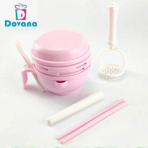 DOVANA Set Alat Pembuat Makanan Bayi MPASI Anak Terlengkap Baby Food Maker Grinding Bowl Murah