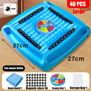 40pcs Magnetic Chess Board Game Toys Portable Chessboard Family Game Party Supplies Educational Toys for Kids