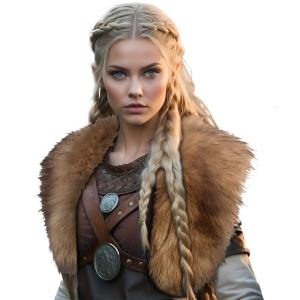 Comfortable Cloak Scarf With Plush Trim Multi Functional Winter Fashion Cosplay Accessory Halloween Anime