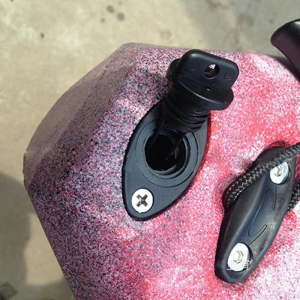 Bền Kayak ốc xả nhớt Nylon chủ đề nút bịt lỗ thoát nước với ốc vít cho scramblers đại dương Kayak xuồng xuồng xuồng xuồng thuyền phần