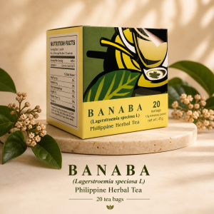 SGB Banaba Tea 20 Tea Bags | Pure Banaba Leaves Tea Caffeine-Free Sugar-Free Wellness Tea