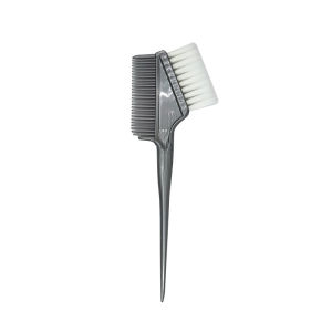 1 Pcs Hair Color Dye Applicator Brush Comb Silver Barbershop Hair Dye Tools Professional Salon Barber Shop Hair Dyeing Comb Household Hair Dyeing Comb With Colored Bowl Set