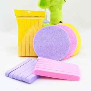 Spons Pembersih Wajah Isi 12pcs / Facial Sponge Stick / Spon Cuci Muka Busa Lembut Halus Pengangkat Makeup - fr gallery