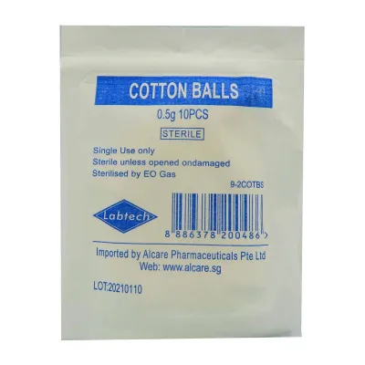 Labtech Cotton Ball Sterile