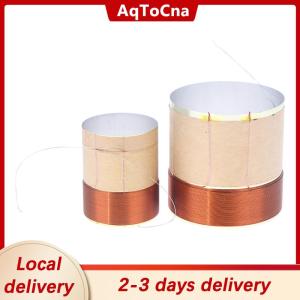[COD] AqToCna Ship within 24 hours 1PCS Speaker Voice Coil Braided Copper Lead Bass Voice Coil 2Layers Speaker Aluminum Voice Coil Repair Accessories
