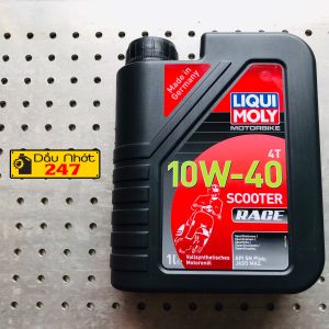 Dầu nhớt xe tay ga Liqui Moly Scooter Race 10w40 1L - 20826