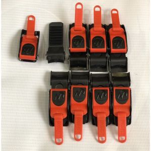 KHÓA LẬT COMBO 2 CÁI – PHỤ KIỆN DÂY ĐEO BALO TÚI XÁCH CẦN KÉO ĐỎ DỄ NHẬN BIẾT CỠ 7.3 X 2.3 CM