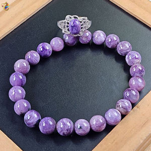Graduation Grade Charoite Bracelet