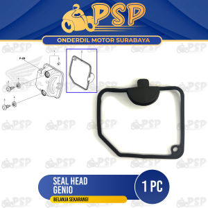 Seal Head Genio - Sil Siel Karet Gasket Head Heat Cover Tutup Cylinder Silinder Cop Honda Beat New