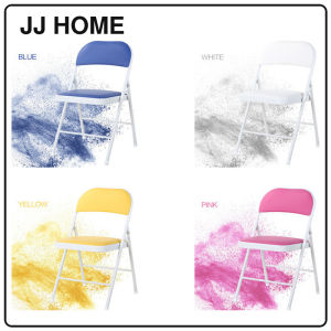 【JJ HOME】Free-installation Waterproof Foldable Chair / Space-Saving Conference Chair