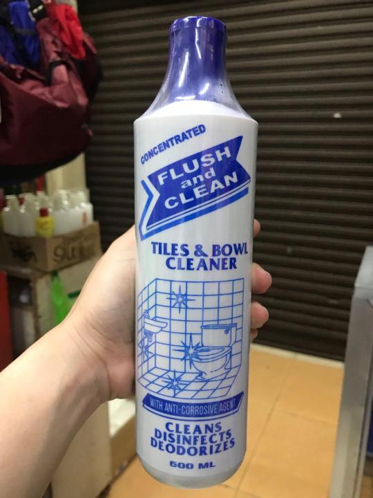 Toilet Bowl Cleaner Flush and Clean 500Ml | Lazada Philippines