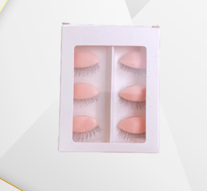 LASH QUEEN หุ่นหัวนางแบบ โมเดลหัวหุ่นสําหรับใช้ในการแต่งหน้าขนตาปลอม หัวหุ่น ฝึกต่อขนตา 1ชิ้น 6185 Lash Mannequin Head