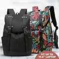 (Ship in12hrs)Backpack for Women Men Waterproof Lightweight Nylon Laptop Ladies Men Bag Leisure Travel  Multi Functional Fashion Back pack. 