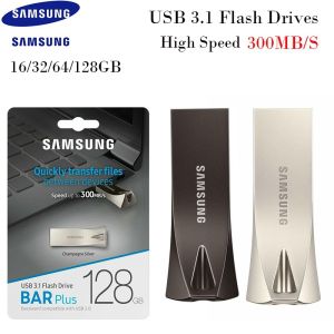 ♥100%Original Product+FREE Shipping+COD♥  COD Samsung USB 3.1 Flash Drive BAR Plus Traveler Stick Pen Memory 16/32GB 64GB 128GB