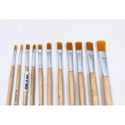 Leopad Nylon Flat Brush 579 No.1-No.11水彩笔