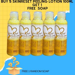Buy 5pcs Peeling Lotion Get 1 Free Soap