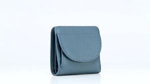 FCJapanese Style Genuine Leather Womens Purse Short Bifold Small Wallet RFID Credit Card Holder Cowhide insCoin Cute Ultra-thin Pouch Multi Color