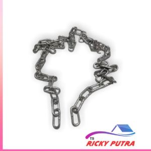 Rantai besi kecil per meter rante pagar rantai kecil rante 1/8