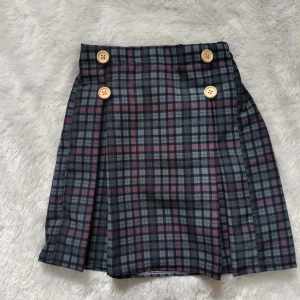 Shera Skirt Rok Anak Perempuan 3 4 5 6 7 8 9 10 Tahun Rok Kotak Kotak Rok Mini Anak