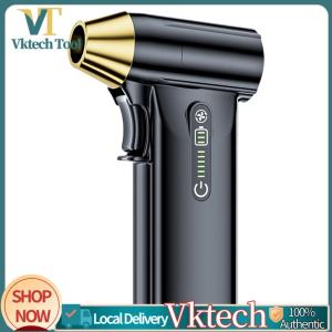 [Vktech]130000RPM Mini  Fan Type-C Charging Brushless Motor Portable Turbofan Dust Blower Car Computer Cleaning Tool