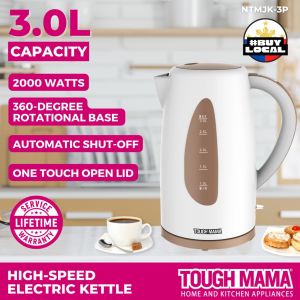 Tough Mama NTMJK-3P High-Speed Large 3L Automatic Family Electric Kettle Quality Plastic Body