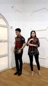 ALINA - Batik Couple Modern Atasan Batik Kerja