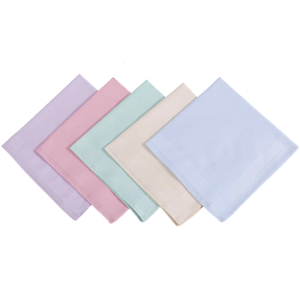 5Pieces Handkerchiefs Quality Cotton Towel Ideal For Travel And Everyday Carry for Everyday Cleaning Needs Long Last Use
