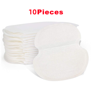 Underarm Sweat Pads Summer Deodorant Anti-perspiration Patch Ultra-thin Sweat-absorption Pads for Men Women Disposable Antiperspirant Underarm Dress Sticker Pads Armpits Sweat Pads Deodorant Patch 10Pcs