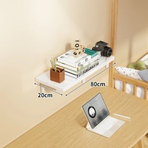 Solid Wood Wall Shelves Storage Foldable Triangle Shelf Weigh 40KG Rack Wall Floating Shelve
