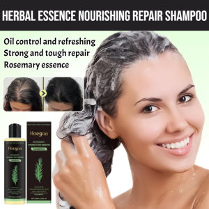 Herbal Repair Shampoo For Thin Hair/Oil Control & Hair Densifying/Thickening Treatment/Nourishing Hair Care/Damaged & Sparse Hair Solutions