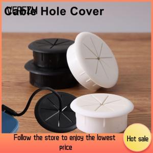 ★COD&Ready Stock★Home ช่องสอดสายไฟฝาครอบสายผ่านสายเคเบิ้ลเฟอร์นิเจอร์ Organizer สายพอร์ตเอาท์เล็ตโต๊ะสายไฟ Grommet ฝาครอบรูสาย