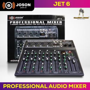 Joson Jet 6 Professional Audio Mixer with 99 dsp effects (Original)