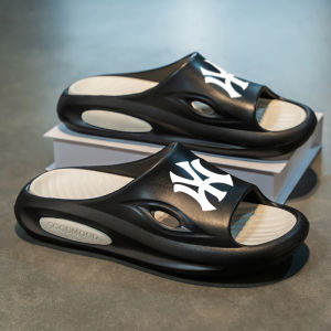 MenS Slippers 2025 New Summer Trendy Brand Outdoor Non-Slip Sandals For Teens Basketball Sports Casual Beach Slippers