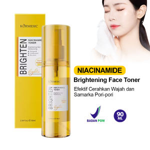 (BPOM) Toner Wajah Kormesic Niacinamide 90ml – Mencerahkan Mengontrol Minyak dan Menyegarkan