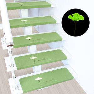 CEMOMEF Long Strip Washable Easy to clean Home Decor Anti-Slip Protective Floor Self Adhesive Carpet Safety Mute Step Pad Floor Mat Stair Mat Step Rug Carpet