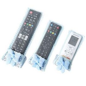 Sarung Remote TV AC Pita Kupu Pelindung Case Remot Cover Kain