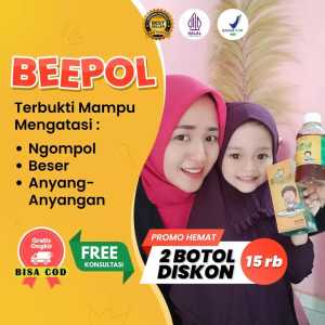 BEEPOL Madu Ompol Asli - Obat Solusi Mencegah Ngompol Anak Tradisional
