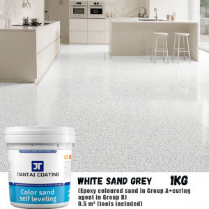 TicioCizz 5 in 1 epoxy flake coating epoxy floor paint cat lantai epoksi epoxy floor coating tile coat地坪漆