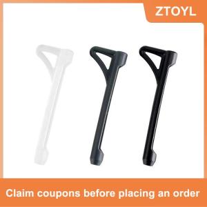 【ZTOYL】 อุปกรณ์เสริมแว่นตา2คู่ตะขอที่มองไม่เห็นหูปลายแว่นตายึดกันลื่นที่ยึดซิลิโคน