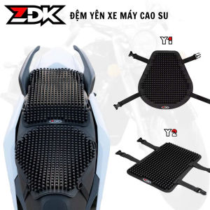 Đệm lót yên xe máy ZDK Y1 - Y2 cao su chống mỏi đi đường dài ngồi lâu chống sốc tản nhiệt