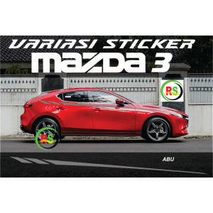 STICKER MAZDA 3 AKSESORIS LIS BODY MINIMALIS TERMURAH