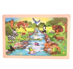 Puzzle Kayu Jigsaw isi 24pcs