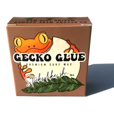 Gecko Glue Premium Surf Wax WARM สำหรับเซิร์ฟบอร์ด คุณภาพสูง ทนทาน ไม่มีวันหมดอายุ